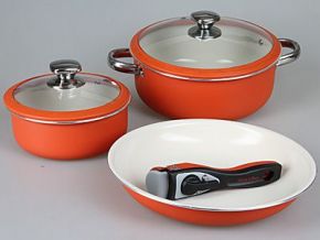 Набор посуды Pomi d`Oro Terracotta Conveniente Set Pomi d`Oro