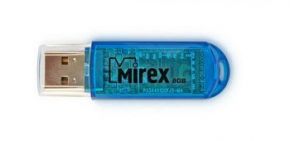 USB-Flash 4 Gb MIREX ELF Blue с колпачком Mirex