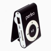 Цифровой MP3-плеер PERFEO Music Clip Titanium, чёрный Perfeo