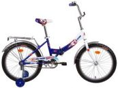 Велосипед FORWARD ALTAIR City boy 20 Compact белый/синий  FORWARD