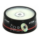 CD-R 700 Mb TDK*52 по 25 шт. в банке  (200) TDK