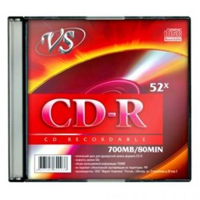 CD-R 700 Mb VS*52 slim   (5/400) VS