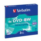 DVD-RW 4.7 Gb VERBATIM*4 slim   (3/60) Verbatim