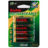 Аккумулятор KODAK R6 (2600 mAh) 4BL Ni-MH  (80) Kodak