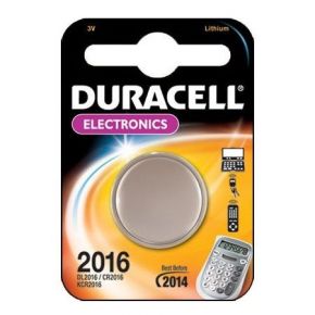 Батарейка CR2016 DURACELL 1BL   (10) DURACELL