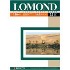 Фотобумага А4 LOMOND 140/25 матовая Lomond
