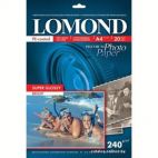 Фотобумага А4 LOMOND 240/20 суперглянцевая Lomond