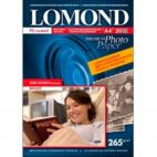 Фотобумага А4 LOMOND 265/20 полуглянцевая двусторон. Lomond