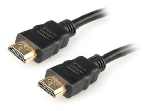 Кабель HDMI(M)-HDMI(M) 1 метр PRO GEMBIRD v1.4, позолоченные разъёмы, в пакете Gembird