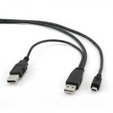 Кабель USB 2*A--&gt;miniB 5 конт. 1,8 м 2.0 GEMBIRD Gembird