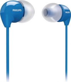Наушники PHILIPS SHE-3590BL ("капли" канального типа) голубые Philips
