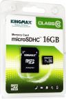 MicroSDHC 16 Gb KINGMAX class 10 + адаптер SD Kingmax