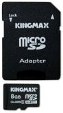 MicroSDHC 8 Gb KINGMAX class 10 + адаптер SD Kingmax