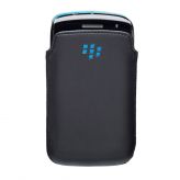 Чехол BLACKBERRY Pocket для Curve 9350/9360/9370 чёрно-голубой BlackBerry