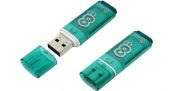 USB-Flash 8 Gb SMART BUY Glossy зеленый SmartBuy