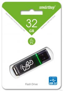 USB-Flash 32 Gb SMART BUY Glossy USB 3.0 серый SmartBuy