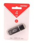 USB-Flash 4 Gb SMART BUY Glossy черный SmartBuy