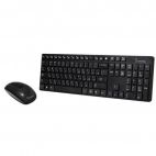 Клавиатура+мышь SMARTBUY 215318 AG, Slim, б/п, черная SmartBuy