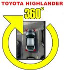 Система кругового обзора сПАРК BDV 360-R для Toyota Highlander Spark
