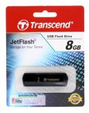 Flash Transcend 8Gb JetFlash 350 черный Transcend