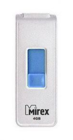 USB-Flash 4 Gb MIREX SHOT White Mirex