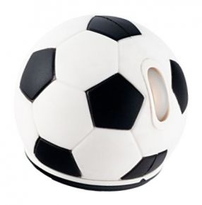 Мышь PERFEO SportBall Mouse "Football" , оптическая, б/п, USB Perfeo