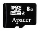 MicroSDHC 8 Gb APACER class 4 без адаптера Apacer