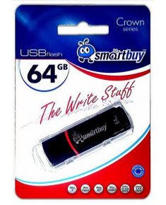 USB-Flash 64 Gb SMART BUY Crown черный SmartBuy