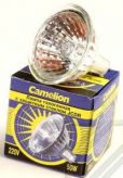 Лампа СAMELION JCDR 220V 50W (+стекло) (10/200) CAMELION