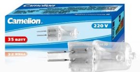 Лампа СAMELION JD 220V 35W G4 (100) CAMELION