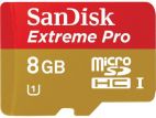 MicroSDHC 8 Gb SANDISK Extreme UHS-I (95 MB/s, 633x) без адаптера SanDisk