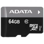 MicroSDXC 64 Gb ADATA class 10 Premier Pro UHS-I без адаптера ADATA