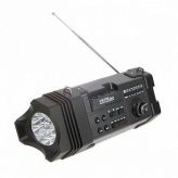 Радиоприёмник СИГНАЛ Sport (4*R20/акб/220V/FM/AM/USB/microSD/светодиодный фонарь) Сигнал