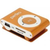 Цифровой MP3-плеер PERFEO Music Clip Titanium, оранжевый Perfeo