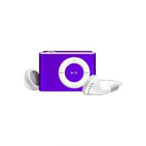 Цифровой MP3-плеер PERFEO Music Clip Titanium, фиолетовый Perfeo