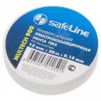 Изолента SAFELINE 15мм/20м белая (10/200) SAFELINE