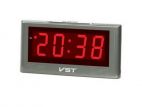 Часы VST 732-1 (красный, 220V) (30) VST
