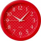 Часы настенные Салют круг 282х40мм красный (441) (10) Салют