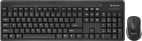 Клавиатура+мышь DEFENDER Princeton C-935 RU,черный,полноразмерный, беспроводной Defender