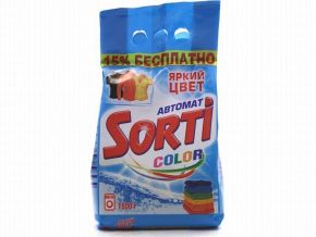 Порошок стиральный SORTI Color автомат 1500г (6) SORTI