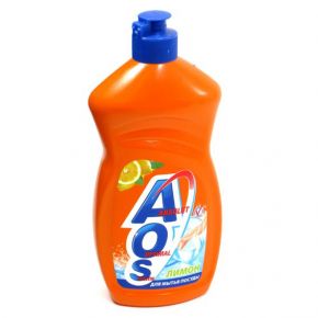 Средство для мытья посуды AOS Лимон 500мл (20) AOS
