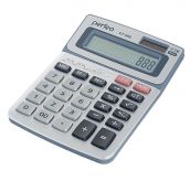 Калькулятор PERFEO KT-888, бухгалтерский, 12 разрядов, серебристый Perfeo
