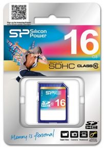 SDHC 16 Gb SILICON POWER class 10 Silicon Power