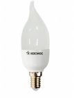 Лампа КОСМОС CW, 7.5W, E14, 4500К (свеча на ветру), 600Лм (10) КОСМОС