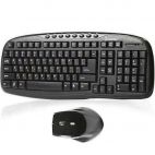 Клавиатура+мышь SMARTBUY 217508AG, б/п, черные SmartBuy