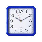 Часы настенные 21 Beк квадрат пластик 30*30 Синие (10) 21 век Свет