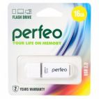 USB-Flash 16 Gb PERFEO C01 белый Perfeo