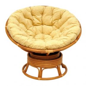 Кресло Papasan Matte (Коньяк)