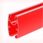 Профиль алюминиевый подвесной UNITRACK-2000, цвет красный